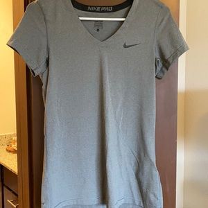 Nike V neck workout shirt